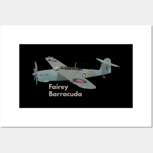 Fairey Barracuda British WW2 Airplane Posters and Art